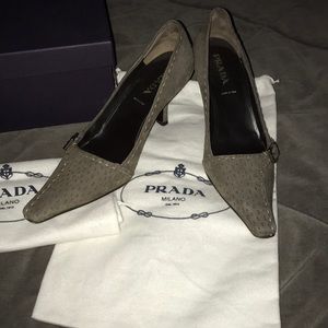 Authentic Prada Fumo heels